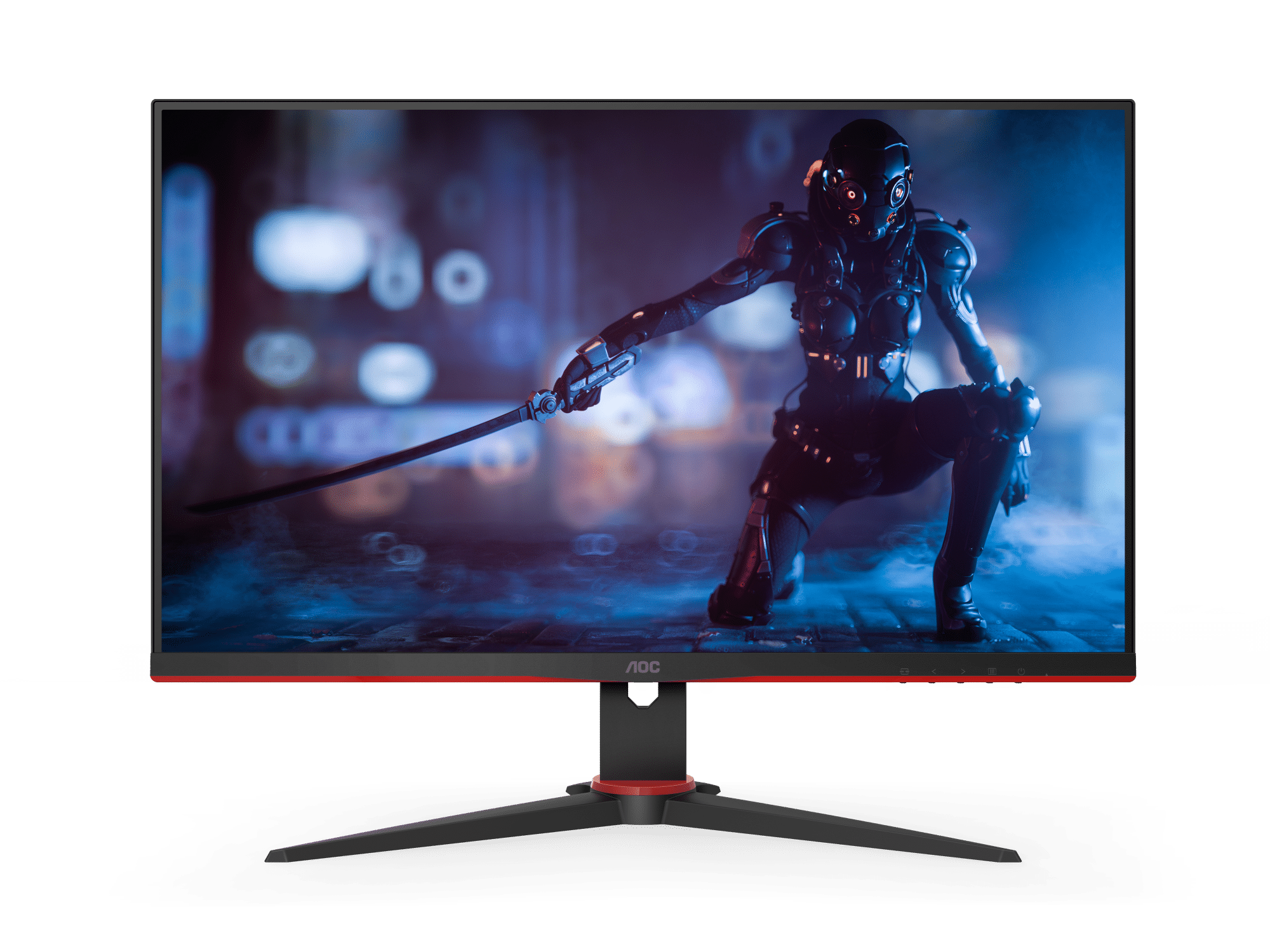 AOC 27G2SE 27 165 Hz Gaming Monitor (Black/Silver/Red) 27G2SE