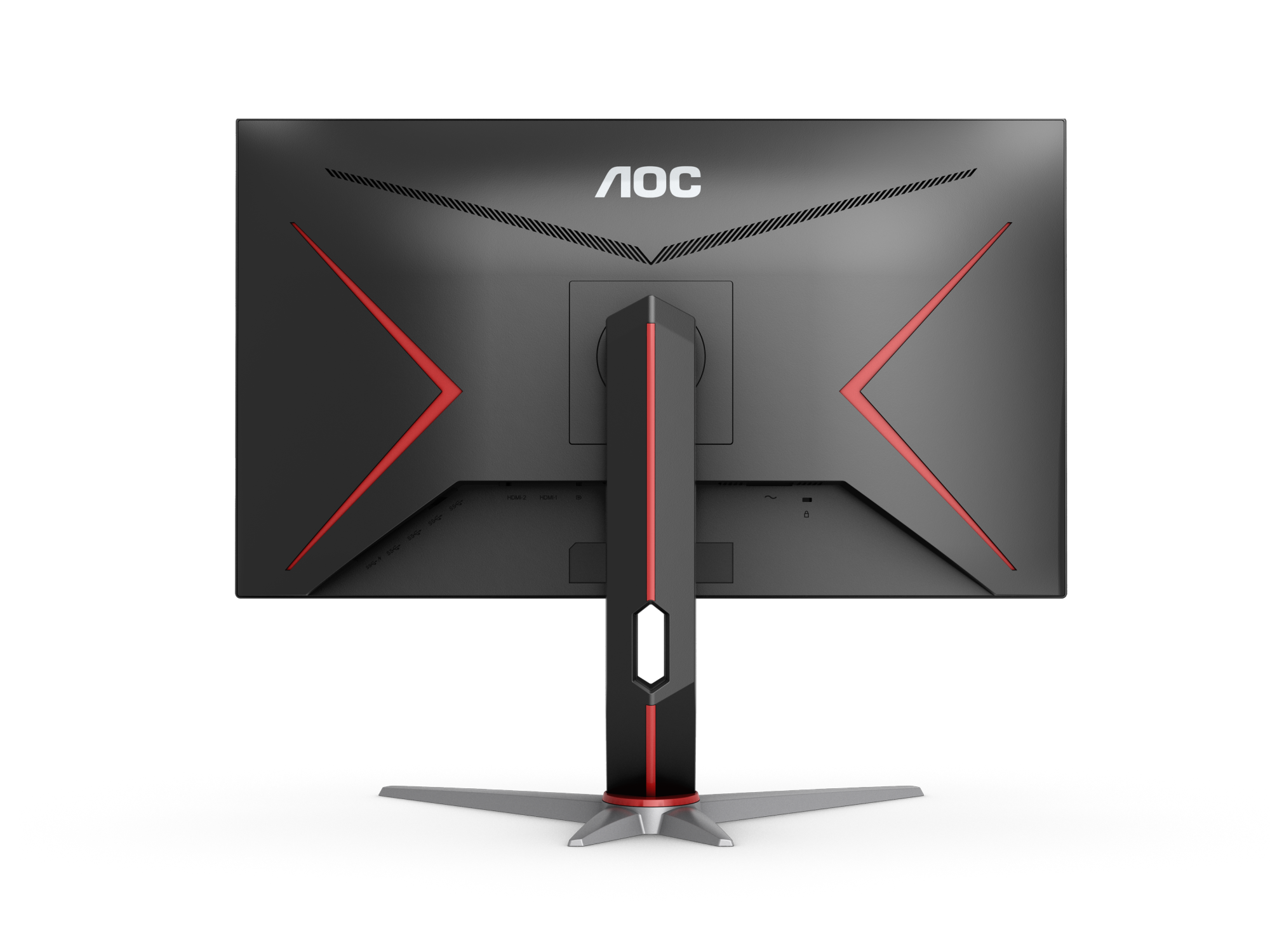 Ecran PC Aoc Gaming U28G2XU2/BK - Écran LED - jeux - 28" - 3840 x 2160  4K @ 144 Hz - IPS - 370 cd/m² - 1000:1 - DisplayHDR 400 - 1 ms - 2xHDMI,  2xDisplayPort 