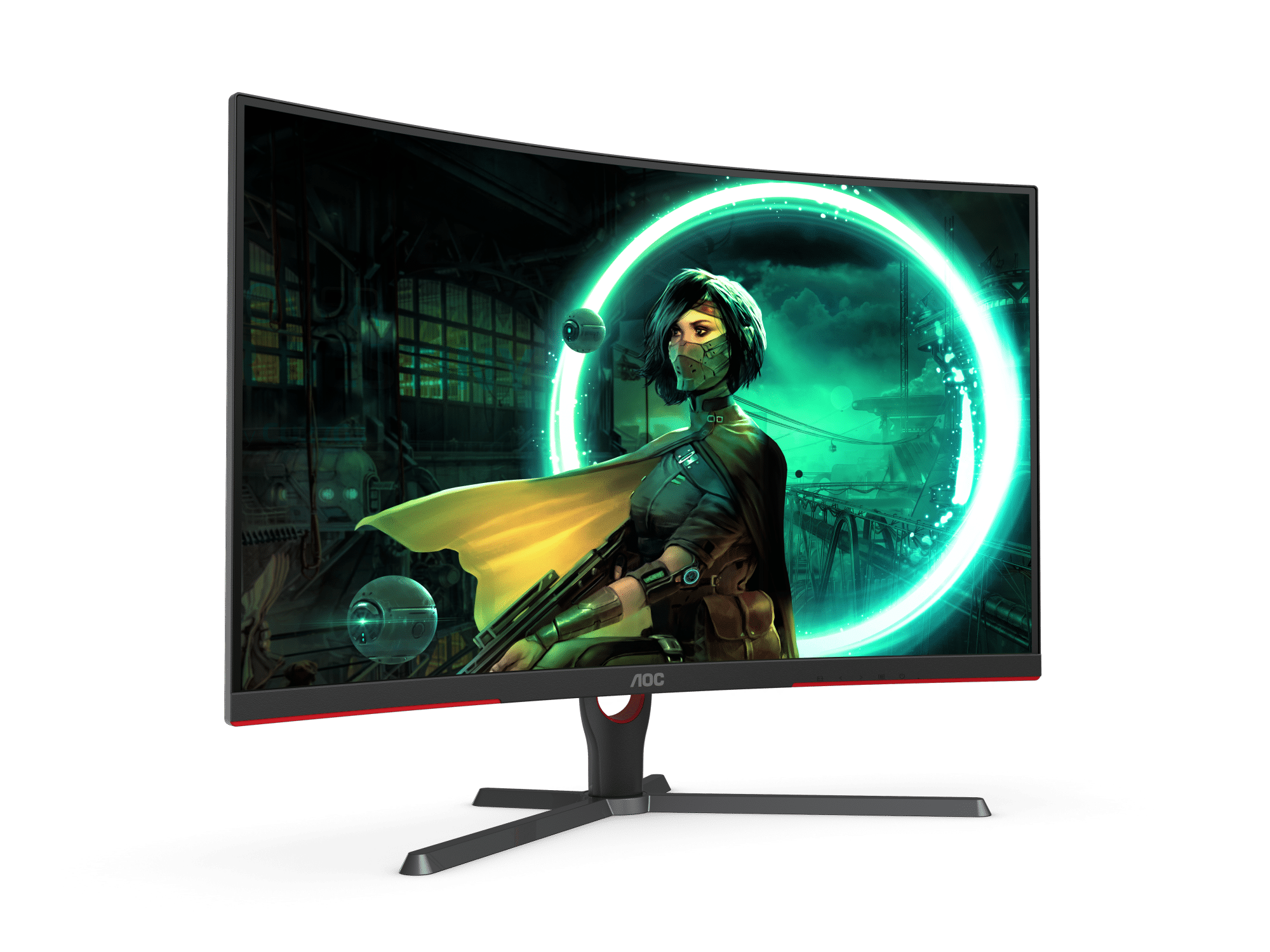 C32G3E/11 31.5インチ1000R曲面ディスプレイ - AOC Monitor 